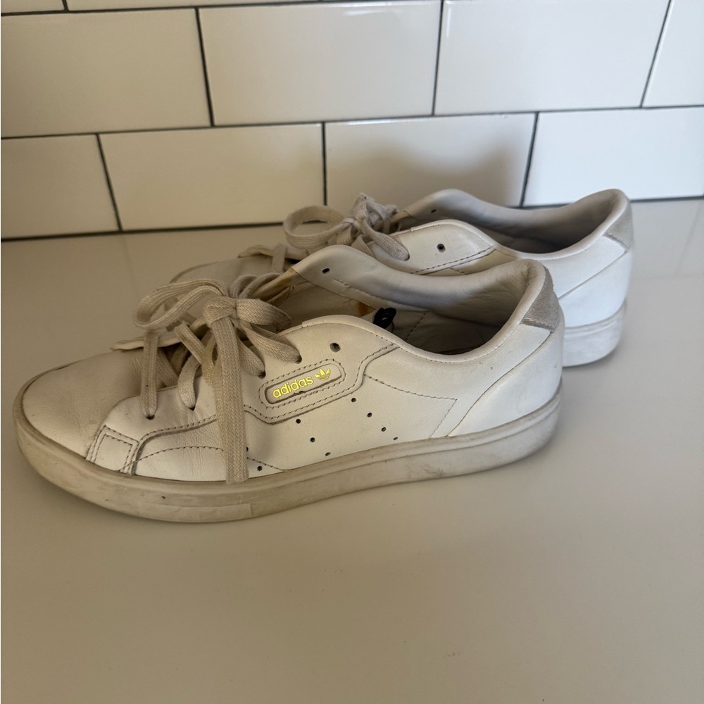 Adidas White Casual Sneakers